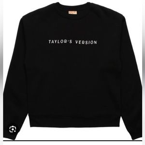 Taylor Swift Taylor’s Version black crewneck